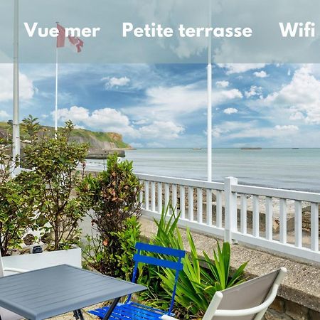 Appartement En Front De Mer Avec Terrasse Et Vue Mer Arromanches-les-Bains Esterno foto