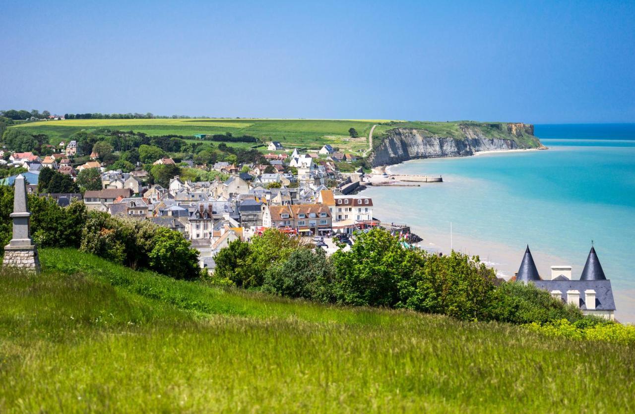 Appartement En Front De Mer Avec Terrasse Et Vue Mer Arromanches-les-Bains Esterno foto